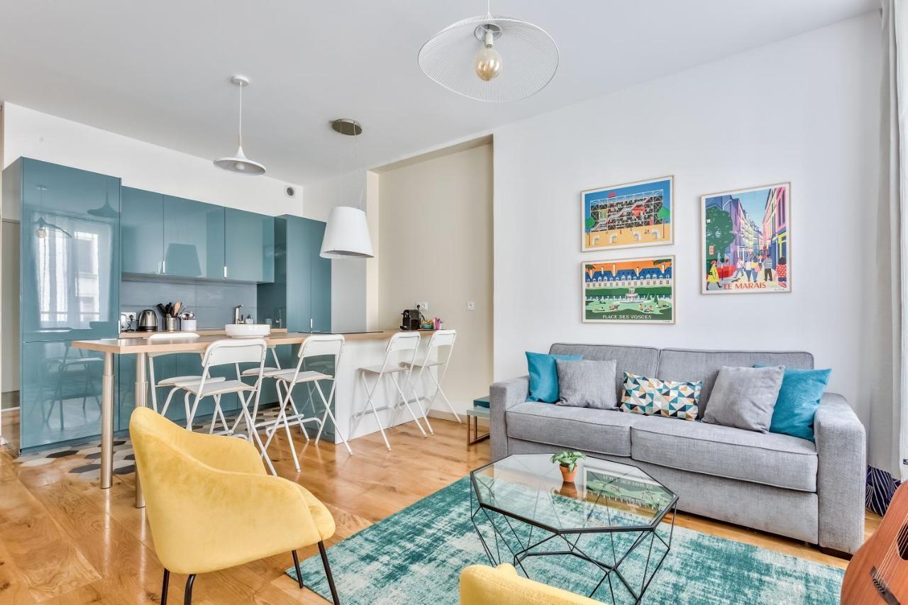 Amazing 2 Rooms Flat Near Bastille - An Ecoloflat Paris Exterior photo